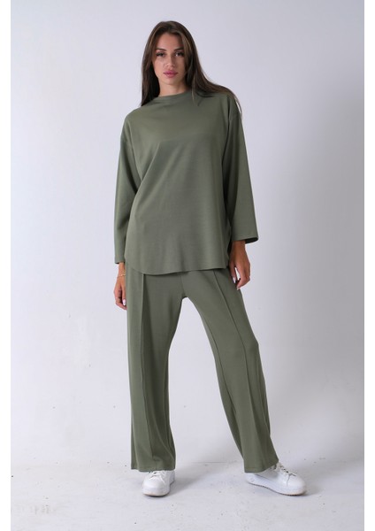 Çağla Rahat Kumaş Basic Pantolonlu Takım 31040630.332