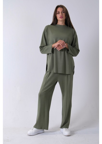 Çağla Rahat Kumaş Basic Pantolonlu Takım 31040630.332 fiyatları