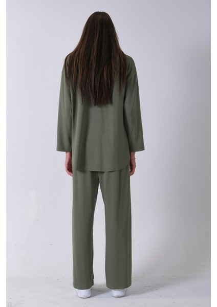 Çağla Rahat Kumaş Basic Pantolonlu Takım 31040630.332 indirimleri