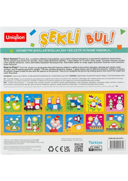 Şekli Bul indirimleri