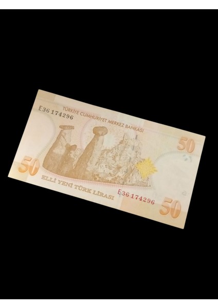 8. Emisyon 50 Türk Lirası Kağıt Koleksiyon Para Hediye Antika Darpane Numusmatik fiyatları