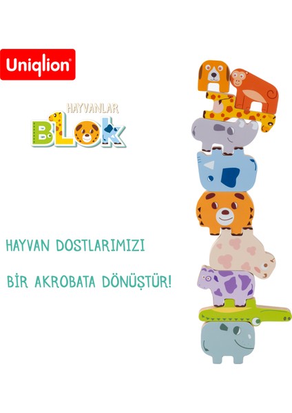 Hayvanlar Blok Seti