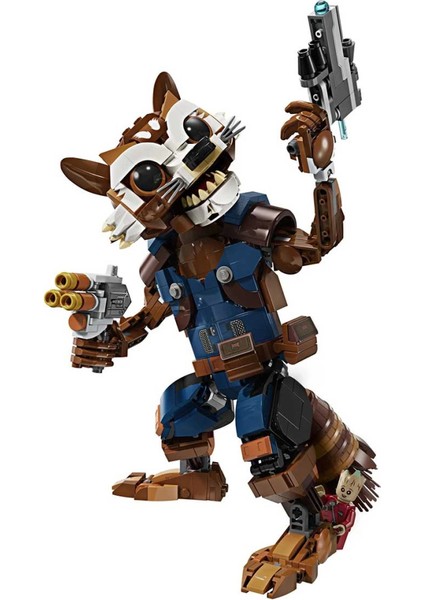 Super Heroes Rocket ve Bebek Groot 76282