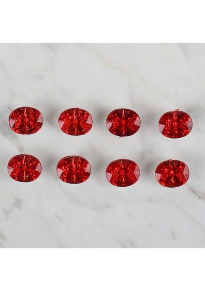 Loren Crafts Kırmızı 8 Li Düğme - 240 fiyatları