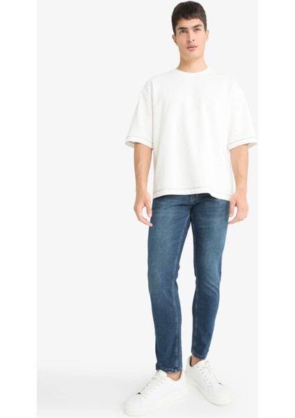 Pedro Slim Fit Dar Kalıp Normal Bel Dar Paça Jean Pantolon G2235AX25AU