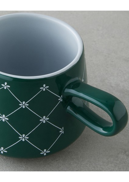 Rootix Stoneware Kupa 340 ml Koyu Yeşil modelleri