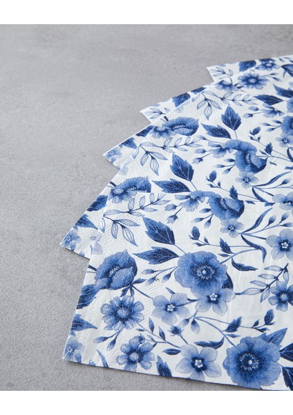 Bluebloom Kağıt 20'li Kağıt Peçete 33X40 cm Mavi fiyatları