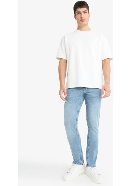 Pedro Slim Fit Dar Kalıp Normal Bel Dar Paça Jean Pantolon G2614AX25AU