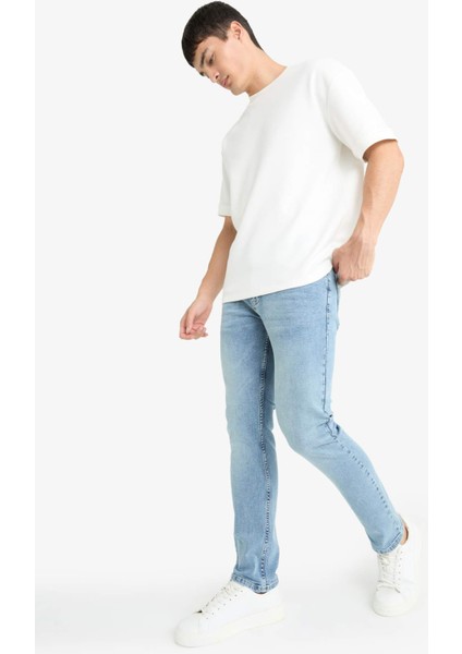 Pedro Slim Fit Dar Kalıp Normal Bel Dar Paça Jean Pantolon G2614AX25AU modelleri