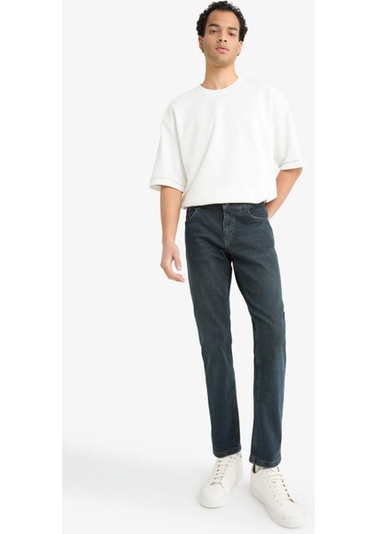 Pedro Slim Fit Dar Kalıp Normal Bel Dar Paça Jean Pantolon G1266AX25AU fiyatları