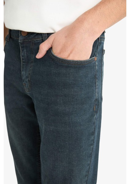 Pedro Slim Fit Dar Kalıp Normal Bel Dar Paça Jean Pantolon G1266AX25AU