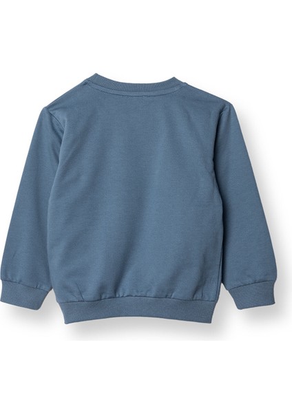 Erkek Bebek Basic Sweatshirt Şardonlu Bisiklet Yaka Uzun Kol fiyatları