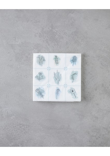 Greeny Kağıt 20'li Kağıt Peçete 33X33 cm Yeşil