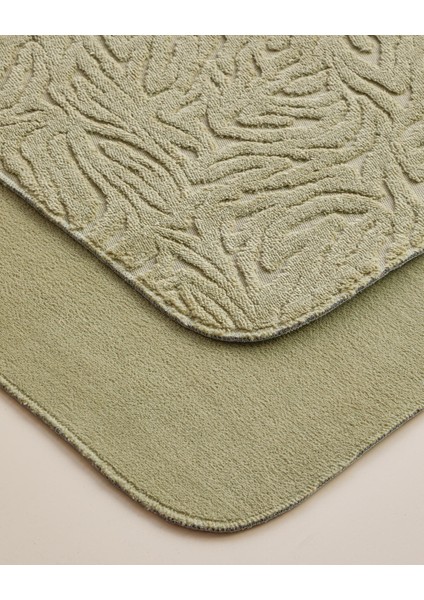 Strala Banyo Paspası Seti 60X100 cm + 50X60 cm Haki fiyatları