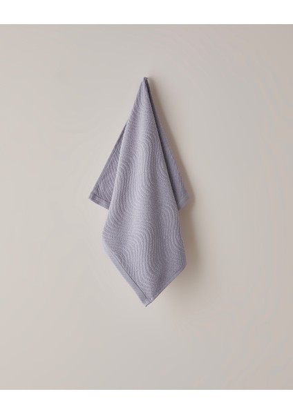 Wave Pamuk Yüz Havlusu 50X70 cm Mor