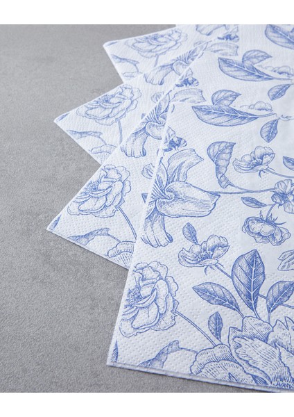 Blura Kağıt 20'li Kağıt Peçete 33X33 cm Mavi fiyatları