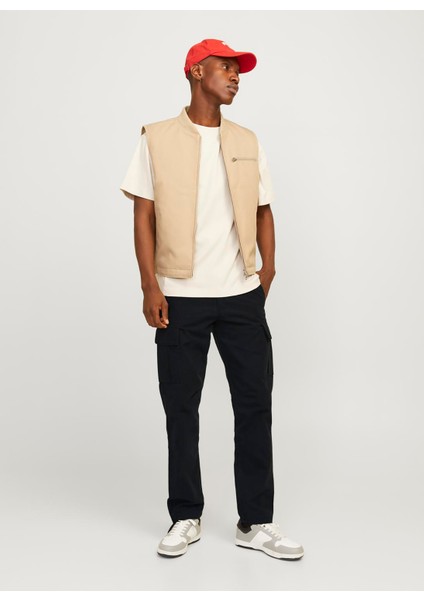 Lastikli Paça Siyah Erkek Kargo Pantolon 12258150_JPSTKANE Barkley Cargo Pan fırsatları