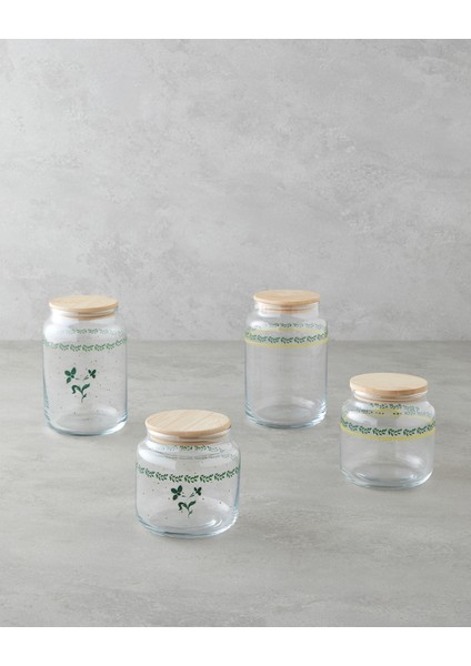 Melie Cam Kavanoz 970 ml Yeşil fırsatları