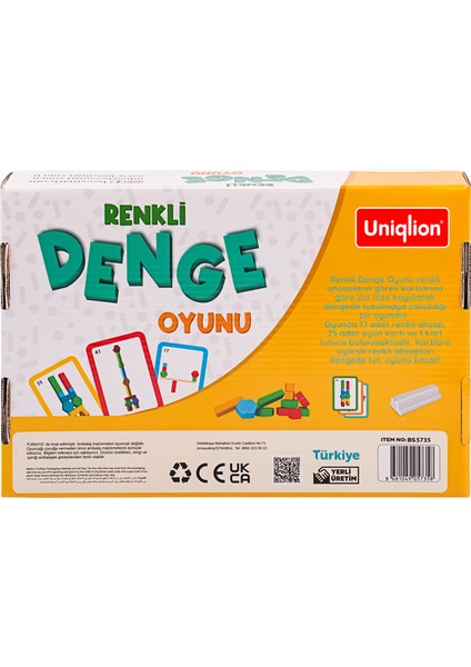 Ahşap Denge Oyunu
