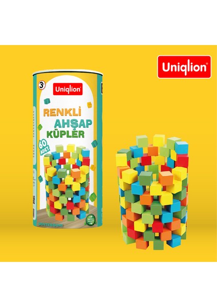 Renkli Ahşap Küpler