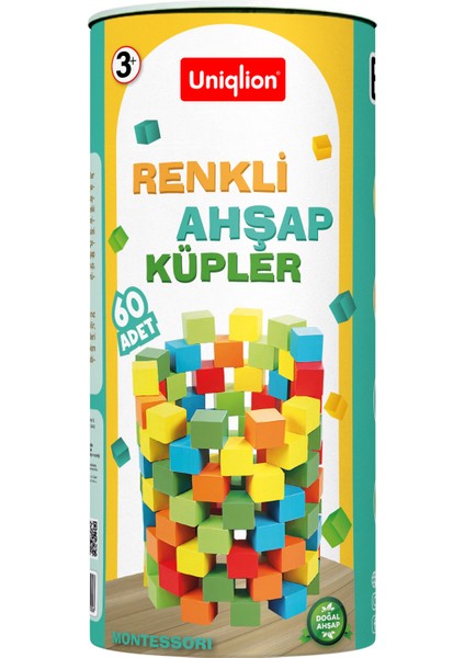 Renkli Ahşap Küpler fırsatları