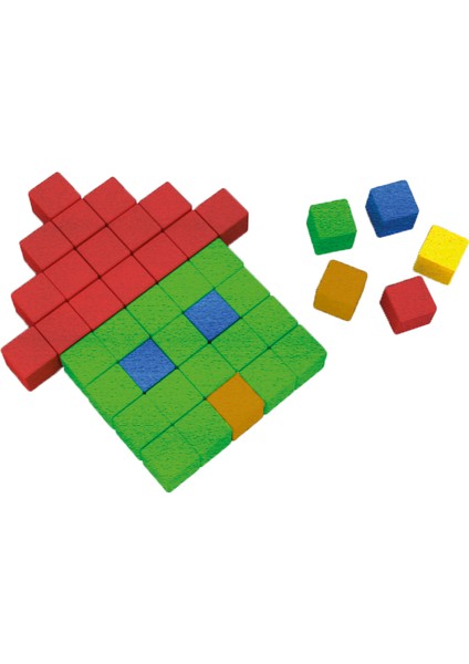 Renkli Ahşap Küpler