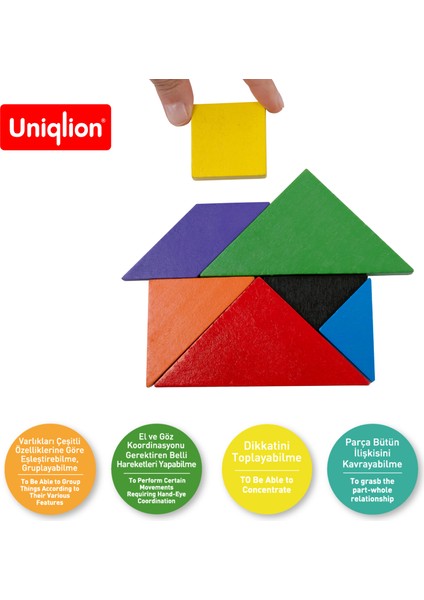 Renkli Tangram fırsatları