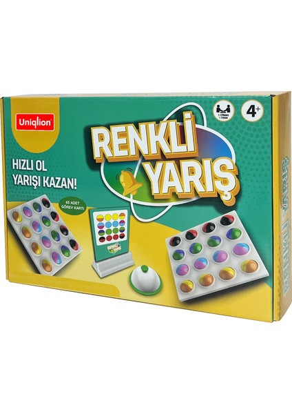 Renkli Ahşap Yarış