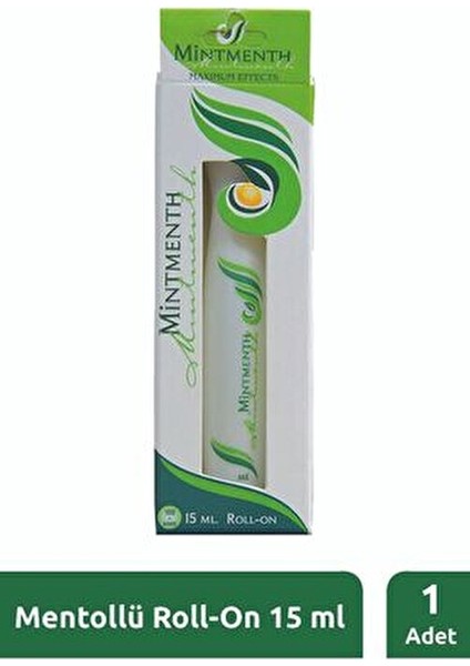 Mentollü Roll-On 15 ml Spa ve Wellness İçin Rahatlatıcı Etki Sunar fırsatları