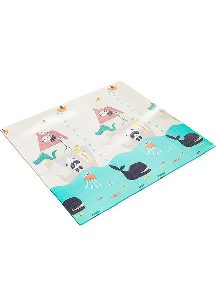 Katlanabilir Ev Tipi Bebek Emekleme Matı (Yurt Dışından)