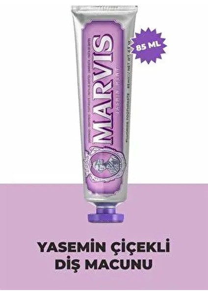 Yasemin Aromalı Nane Diş Macunu 85 ml Beyazlatıcı Etki ve Uzun Süreli Ferahlık fırsatları