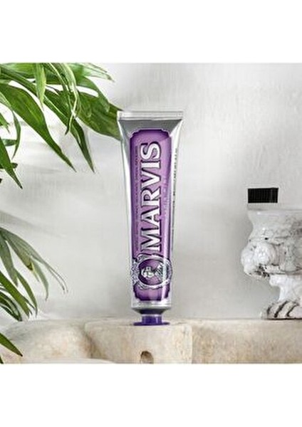 Yasemin Aromalı Nane Diş Macunu 85 ml Beyazlatıcı Etki ve Uzun Süreli Ferahlık