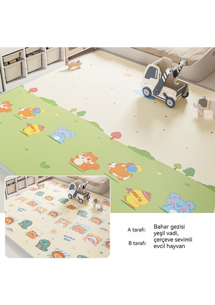 Bütünleşik Bebek Emekleme Matı (Yurt Dışından)