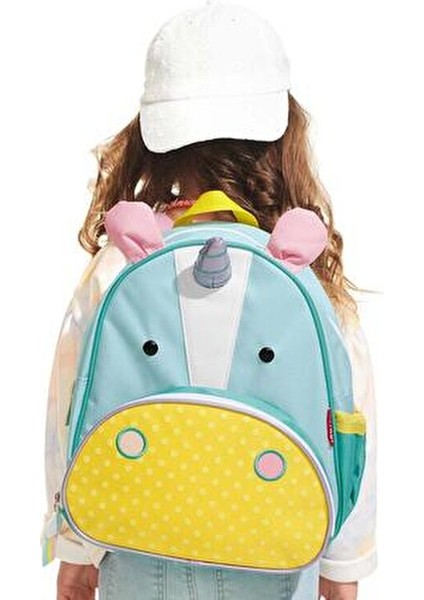 Unicorn Sırt Çantası 28x13x30 cm 3D Kulak Tasarımı ile Eğlenceli Çocuklar için fırsatları