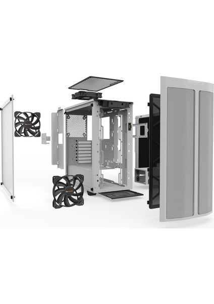 Pure Base 500DX Pencereli Beyaz Oyuncu Kasası BGW38 indirimleri