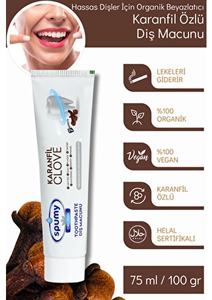 Karanfilli Diş Macunu 100 gr Ağız Sağlığına Önem Verenler İçin Yerli Üretim fırsatları