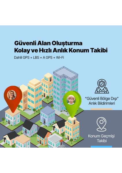 Kidi Pro AMOLED Ekranlı GPS 4G Sim Kartlı Akıllı Çocuk Saati Lacivert 2KSW03