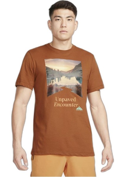 Dri-Fit Run Trail Antrenman Erkek T-Shirt