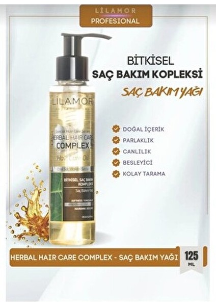 Bitkisel Saç Bakım Kompleksi 125 ml Boyalı Saçlar için Beyazlık Giderici Etki modelleri