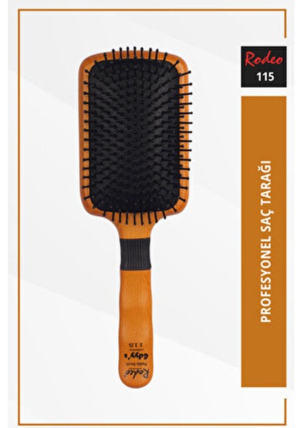 No 115 Açma Fırçası Saç Bakımında Kolay Kullanım Sağlayan Ergonomik Tasarım fiyatları