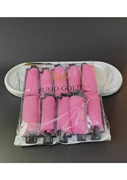 Sünger Bigudi Pembe 10'lu 2 Paket Tüm Saç Tipleri için Rahat Kullanım fiyatları