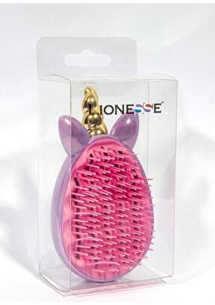 Unicorn Saç Fırçası 4990 Elektiriklenmeyi Önleyici Parlaklık Sağlayan Tüm Saçlar İçin