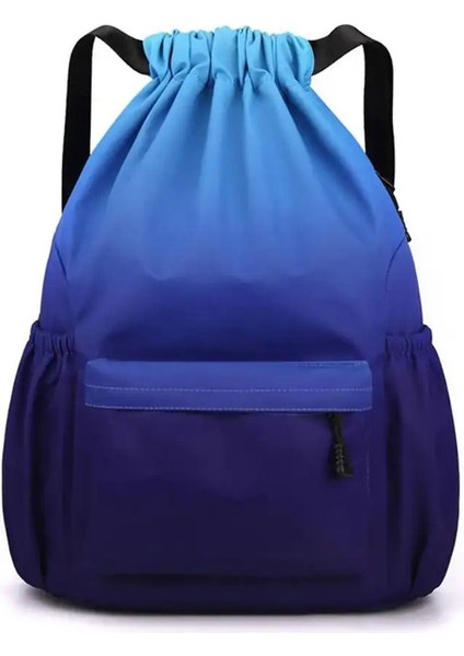 Naylon Taşınabilir Spor Sırt Çantası Taşınabilir Boş Zaman Stili Gradyan Renkli Su Geçirmez Çanta Çok Katmanlı Depolama Su Geçirmez Renk: S-Style 5 (Yurt Dışından)