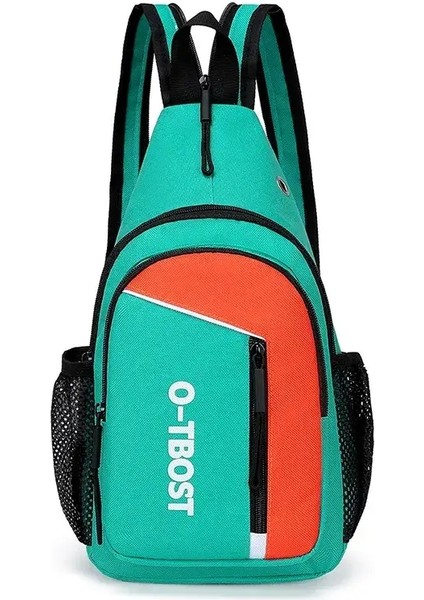 Moda Sports Göğüs Çantası Erkekler Hırsızlık Karşıtı Siyah Messenger Çantası Çapraz Çantalar Erkekler Için Ipad Mini Sırt Çantası Için Küçük Omuz Çantası Renk: Yeşil Renk Eşleştirme (Yurt Dışından)