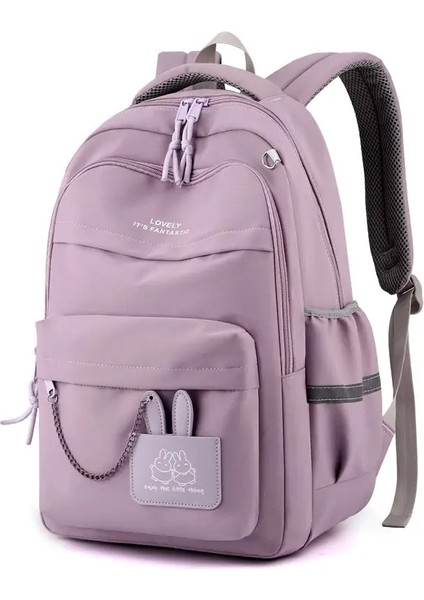 Kızlar Okul Çantası Çocuklar Için Purple School Sırt Çantası Çocuklar Için Pembe Kitap Çantası Ilköğretim Öğrencileri Hediye Büyük Kapasite Backpackcolor: Siyah (Yurt Dışından)