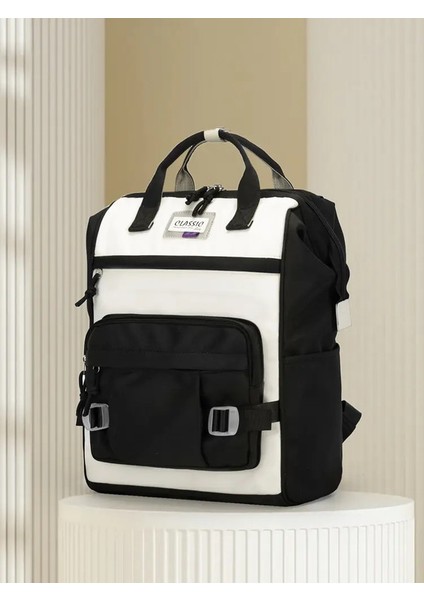 Modaya Uygun Kadın Sarı Dizüstü Bilgisayar Sırt Çantası Moda Bayan Kawaii Kitap Çantası Serin Kadın Naylon Öğrenci Sırt Çantası Kız Sevimli Okul Bagcolor: Siyah (Yurt Dışından)