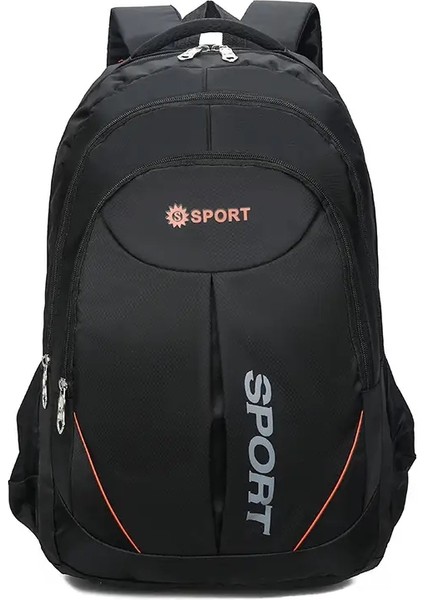 Erkekler Sırt Çantası Oxford Kumaş Bilgisayar Interlayer Iş Seyahat Omuz Çantası Gençler Erkek Kız Okul Sırt Çantası Spor Baça: Gri/boyut: 48X30X14CM (Yurt Dışından)