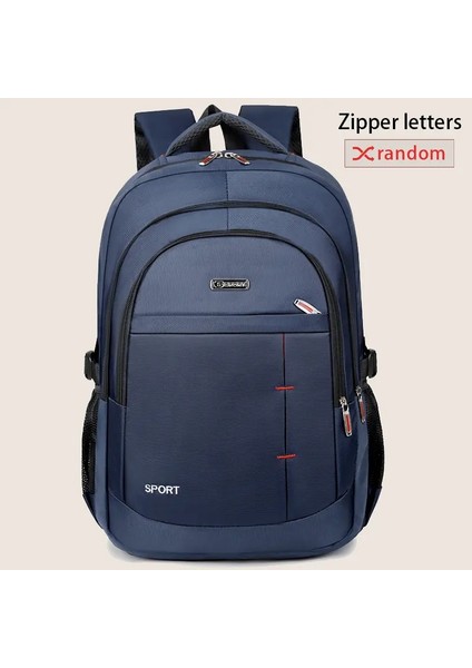 Büyük Kapasiteli Dizüstü Bilgisayar Sırt Çantası - Dalı, Su Geçirmez, Pratik Cepli Şık Unisex Sırt Çantası - Okul ve Travcolor Için Ideal: Mavi (Yurt Dışından)