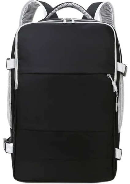 Seyahat Sırt Çantası Kadınlar Büyük Kapasiteli Su Geçirmez Bagaj Kayışı ile Gündelik Günlük Çanta USB Şarj Portu Backpackscolor: Pink (Yurt Dışından)