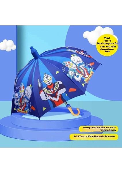 Okul Için Karikatür Öğrenci Şemsiyesi (Yurt Dışından)